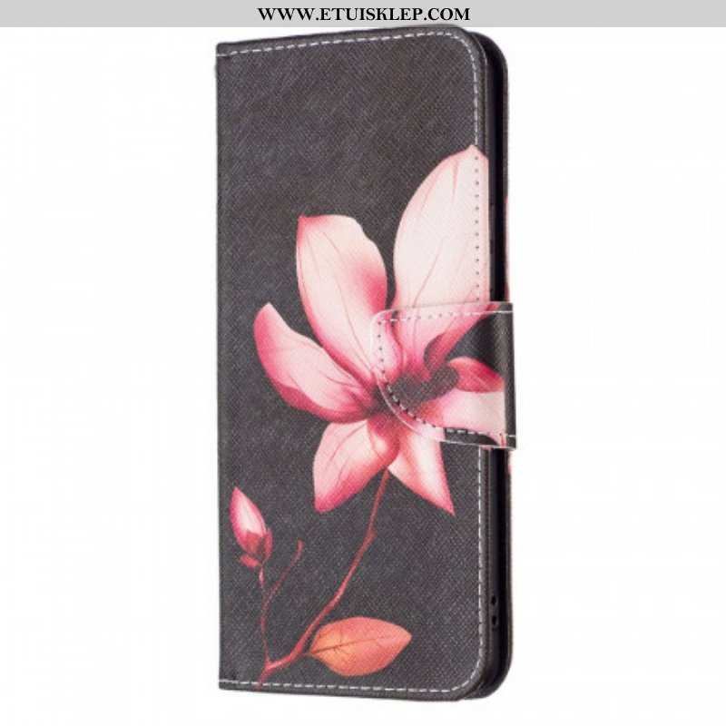 Etui Folio do Samsung Galaxy A53 5G Różowy Kwiat